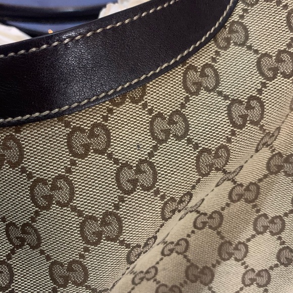 Gucci GG Canvas D Ring Shoulder Bag - Picture 8 of 16